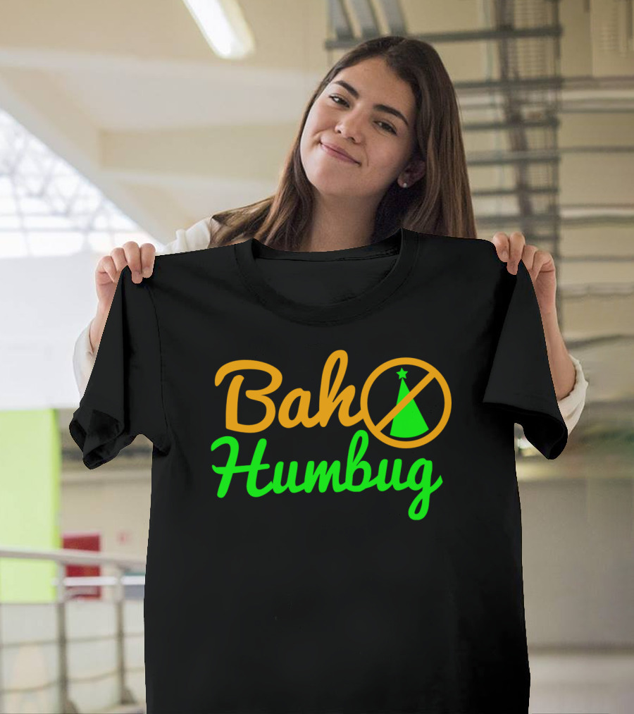 Bah Humbug No Christmas Tree T-Shirt