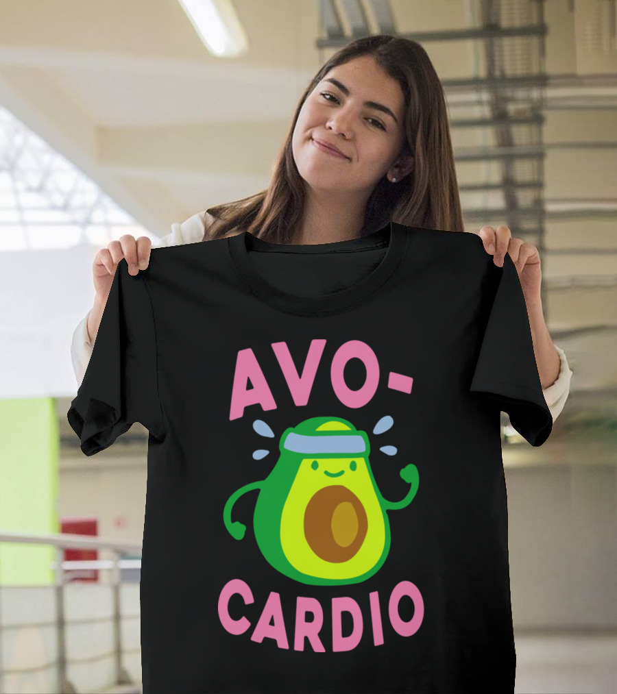 AVO-CARDIO Avocado Fitness T-Shirt