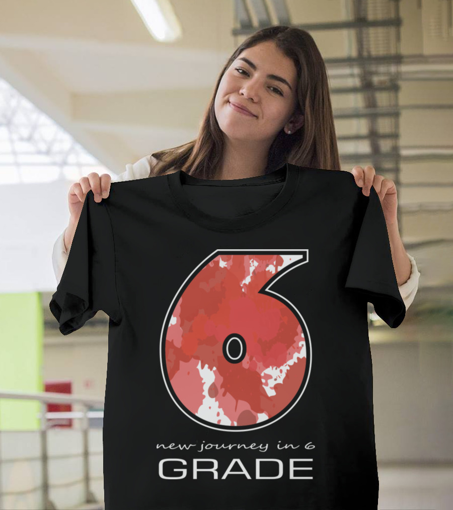 New Journey in 6th Grade Back to School T-Shirt