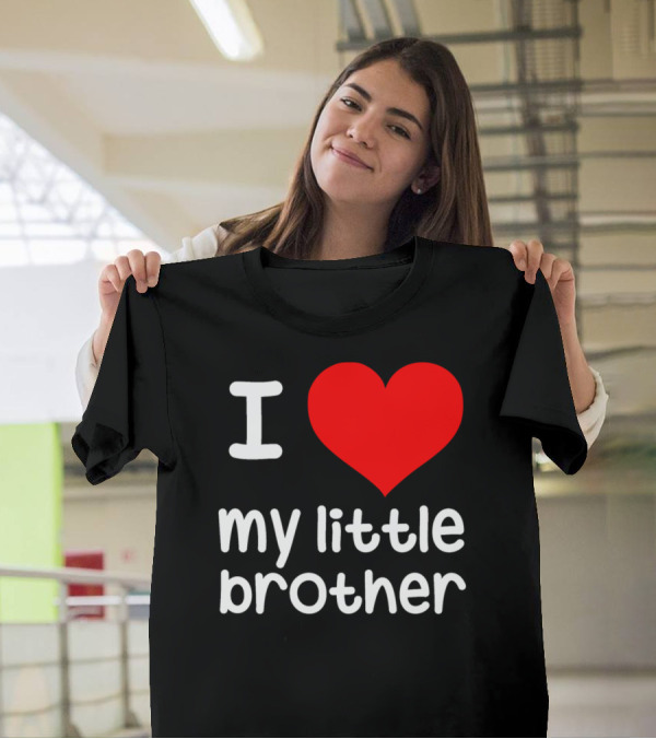 I Heart My Little Brother T-Shirt
