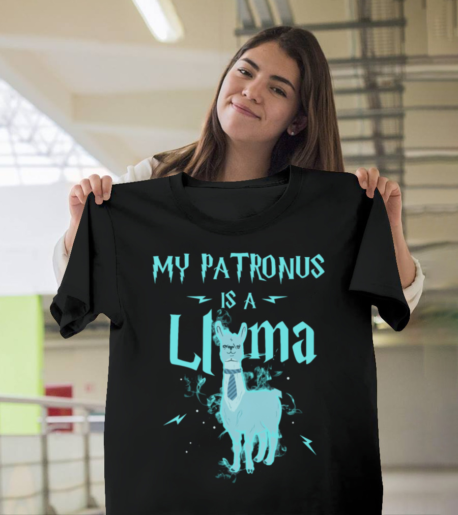 My Patronus Is A Llama Magic No Prob Llama T-Shirt