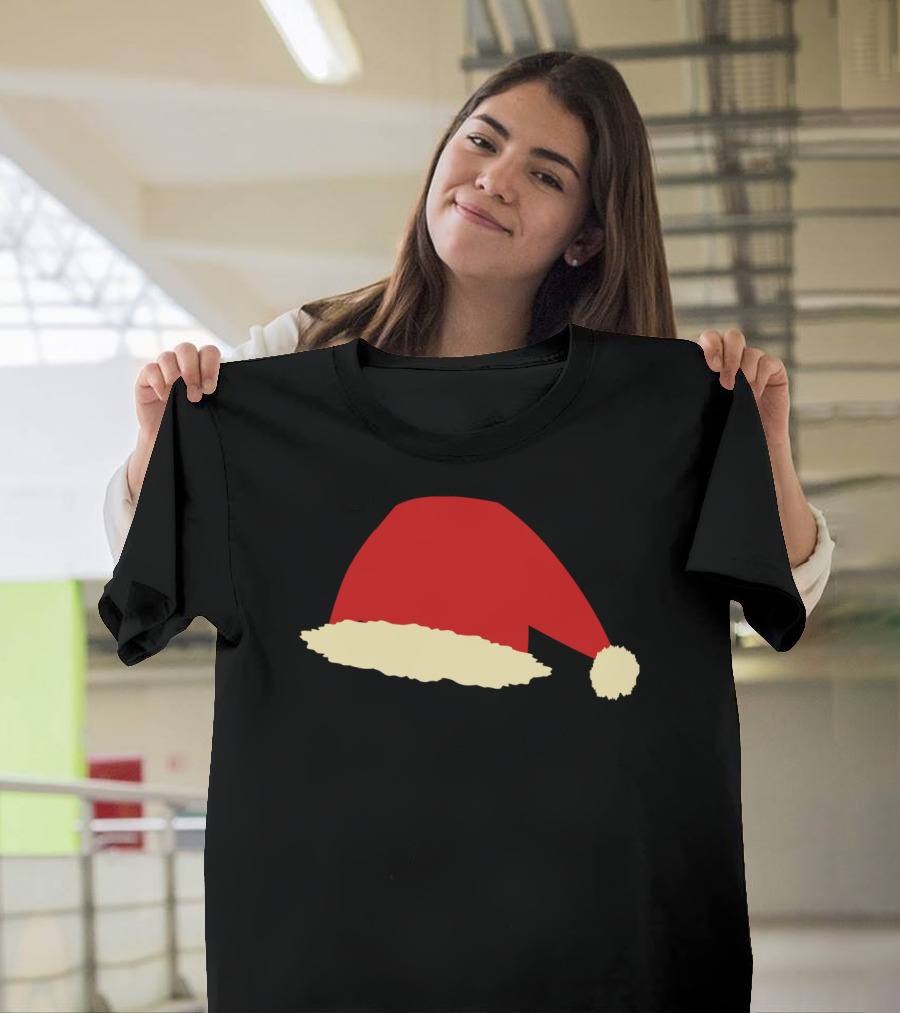 Santa Hat Christmas Holiday Season T-Shirt