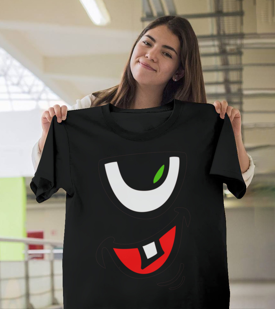 Monster Face One-Eyed Grin T-Shirt
