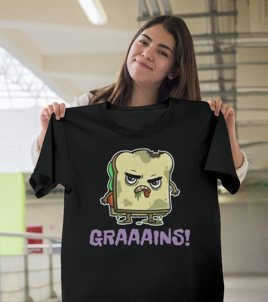 Graaains Zombie Sandwich T-Shirt