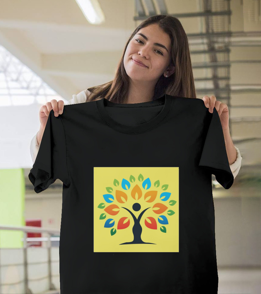 Women's Day Empowerment Tree Design for Redbubble T-Shirt