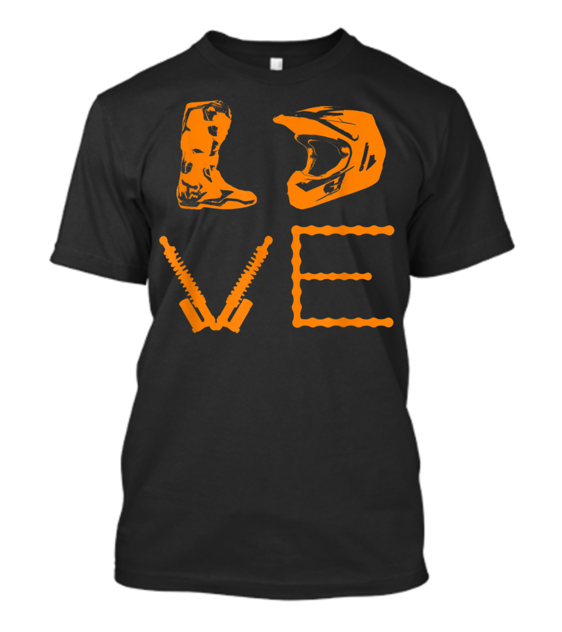 Dirt Bike Love Motorcycle Motocross Enduro Gear Enthusiast T-Shirt