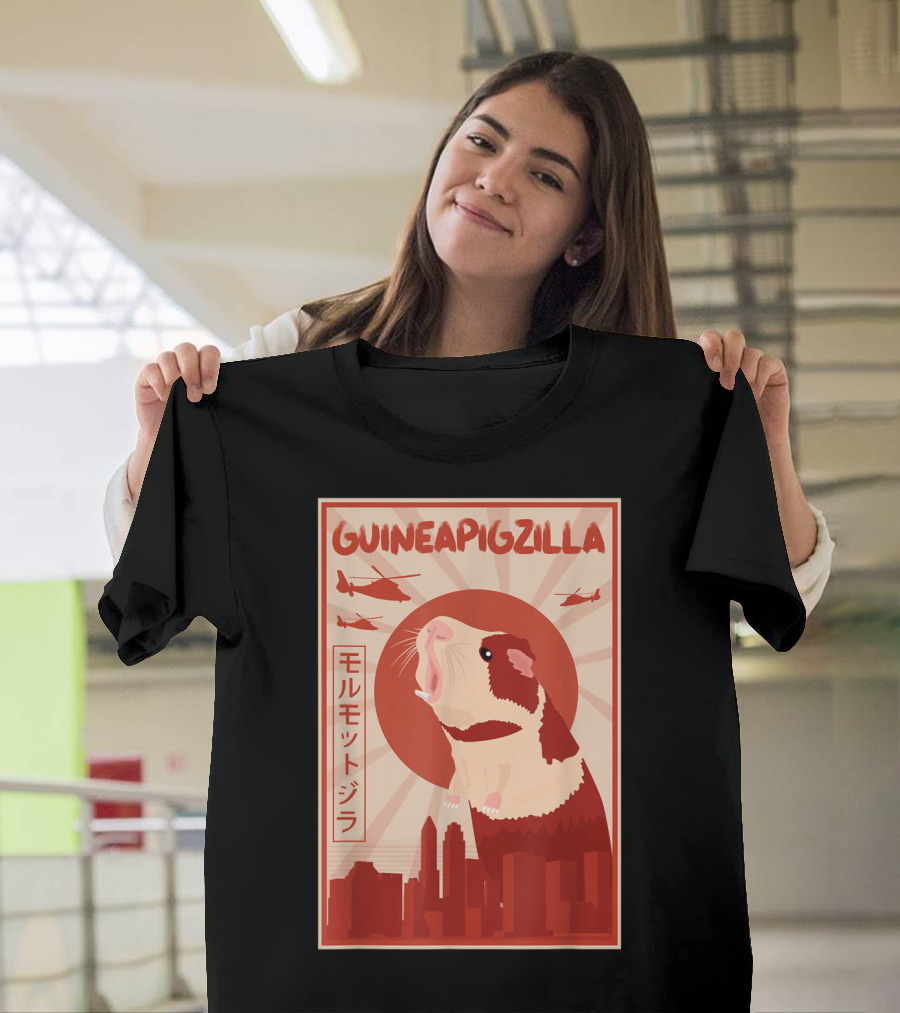 GUINEAPIGZILLA モルモットジラ T-Shirt