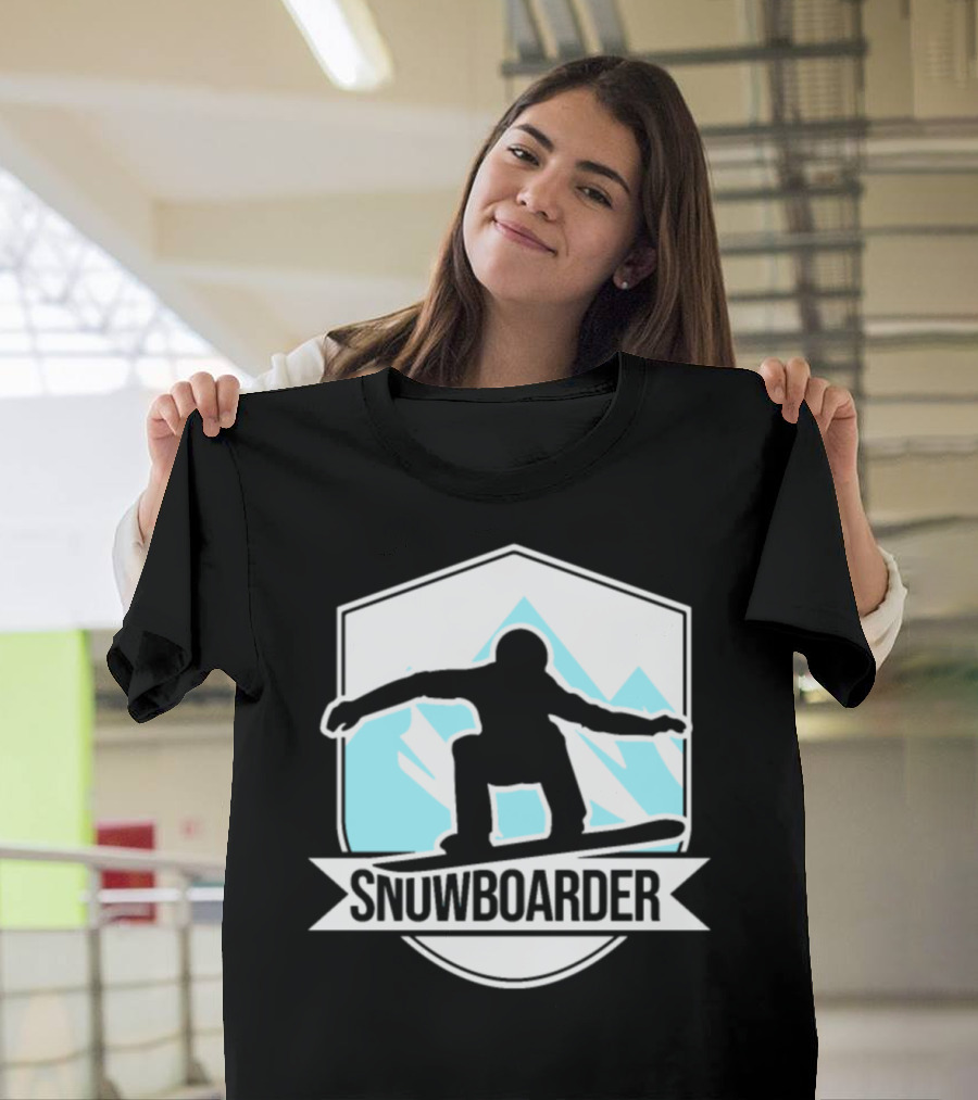 Snowboard Holiday Snowboarder Snuwboarder Snowboard T-Shirt