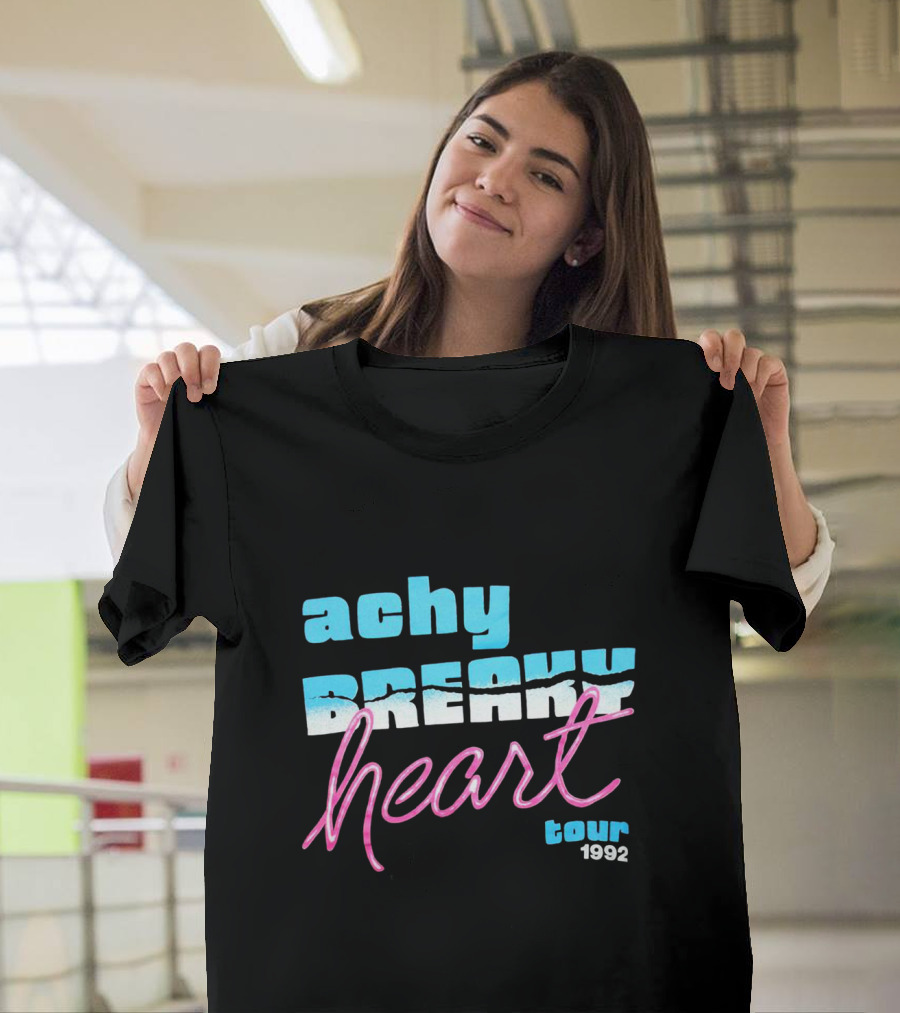 Achy Breaky Heart Tour 1992 Vintage Billy Ray Cyrus Discover Cool T-Shirt