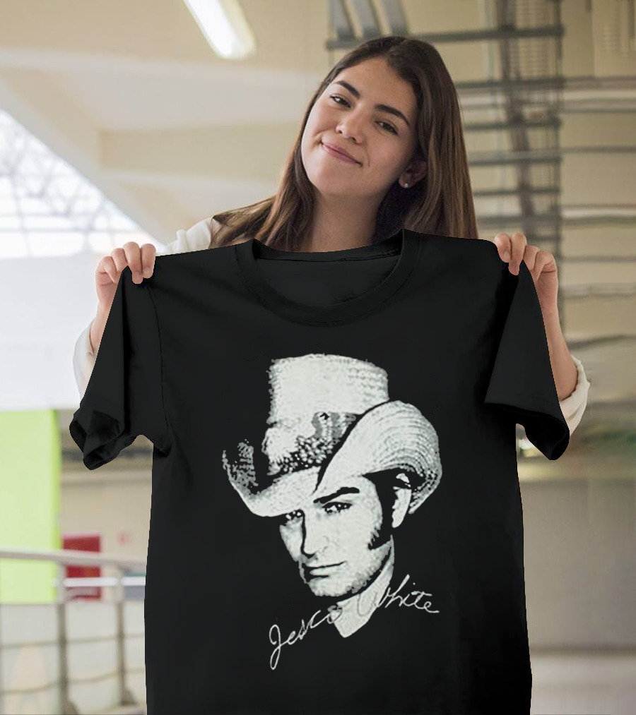 1994 Jesco White Outlaw Dancer Hat Portrait with John Ross T-Shirt