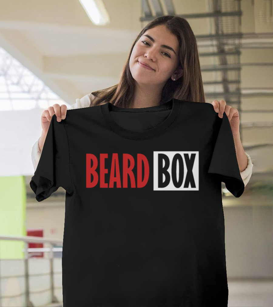 Beard Box Bold Red T-Shirt