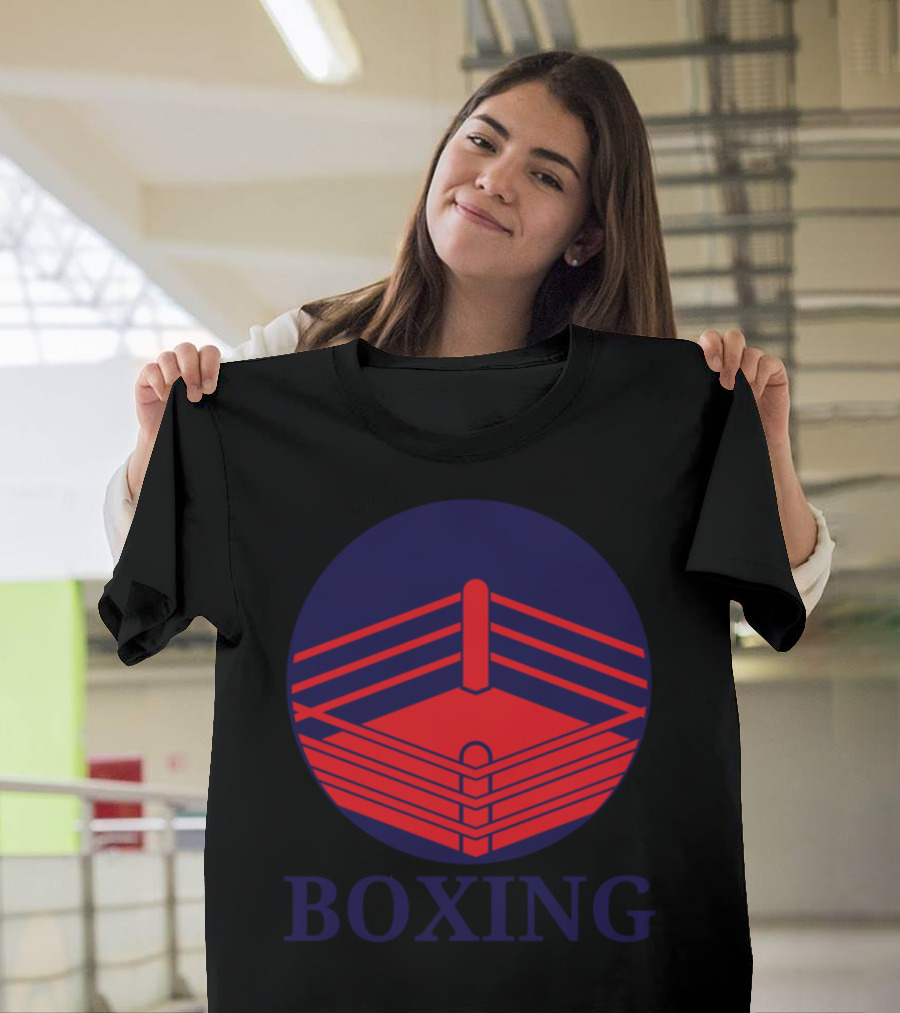 Boxing Fighter Ring Boxing Gloves Boxing T-Shirt