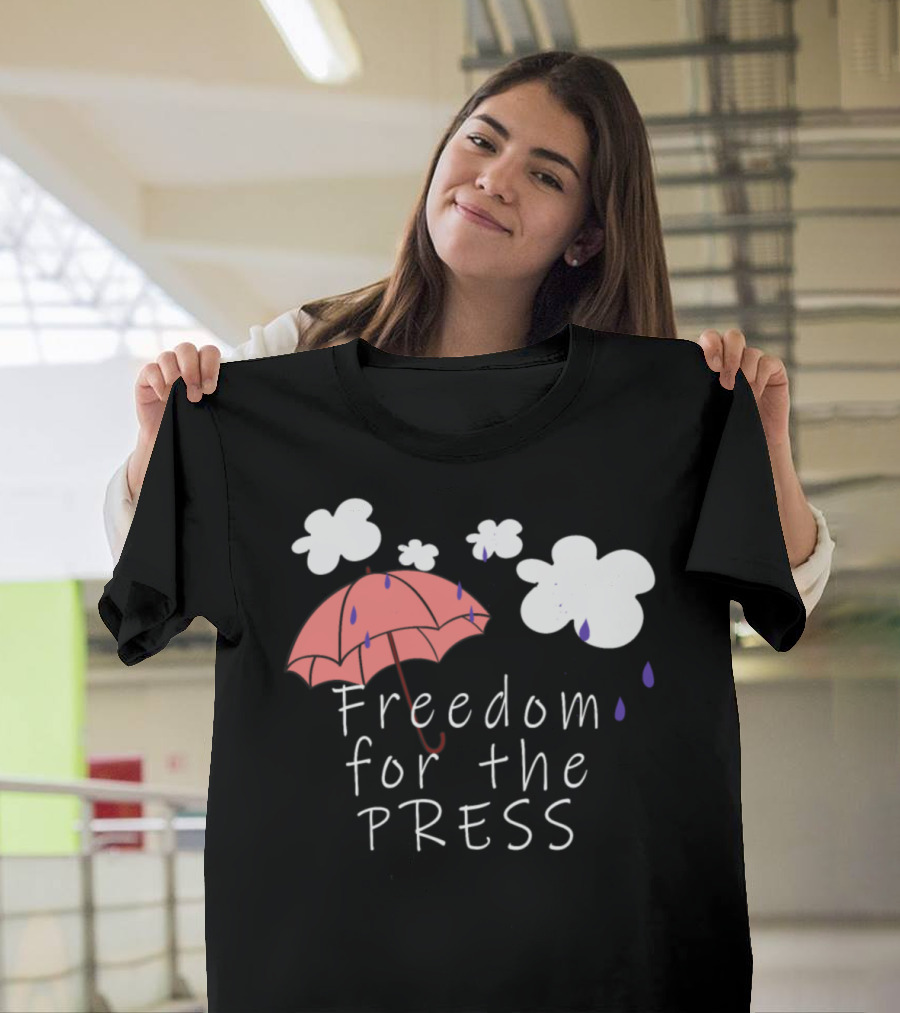 Freedom for the Press Umbrella T-Shirt