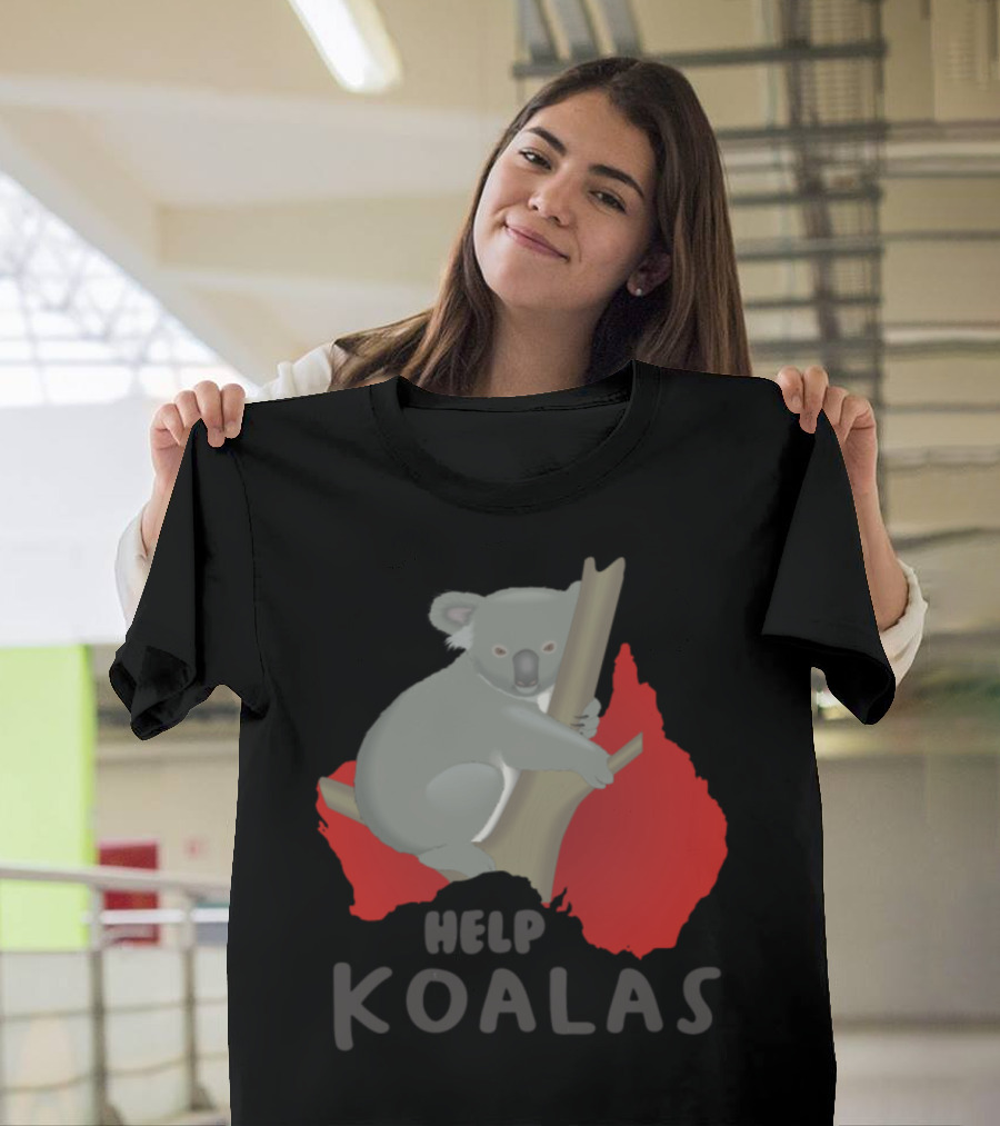 Help Koalas Save Australia T-Shirt