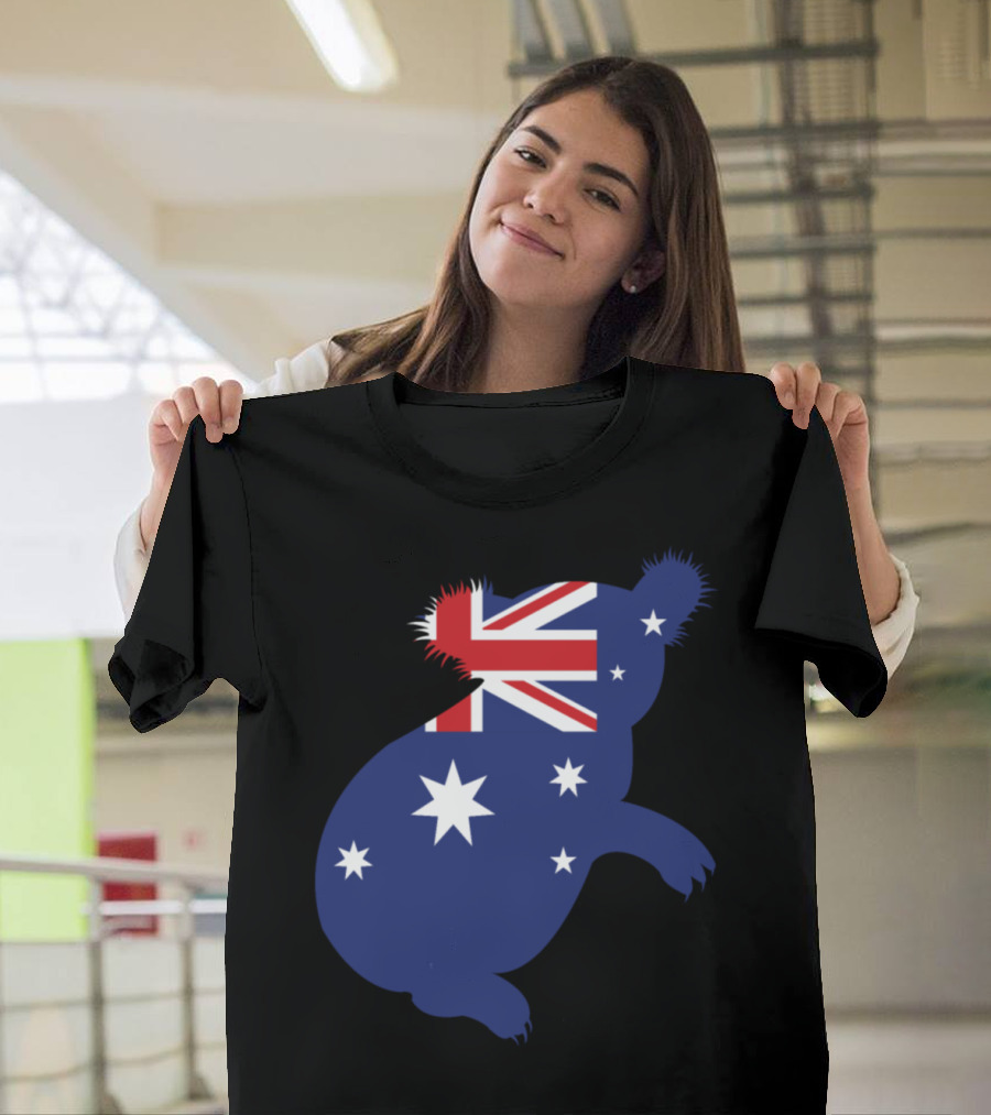 Australian Flag Koala T-Shirt