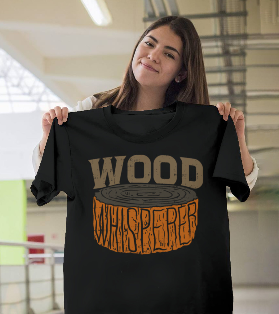 Wood Whisperer Log Slice Craftsmanship T-Shirt