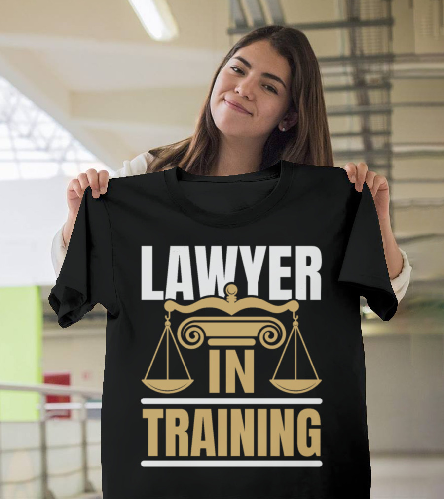 LAWYER IN TRAINING SCALES OF JUSTICE T-Shirt