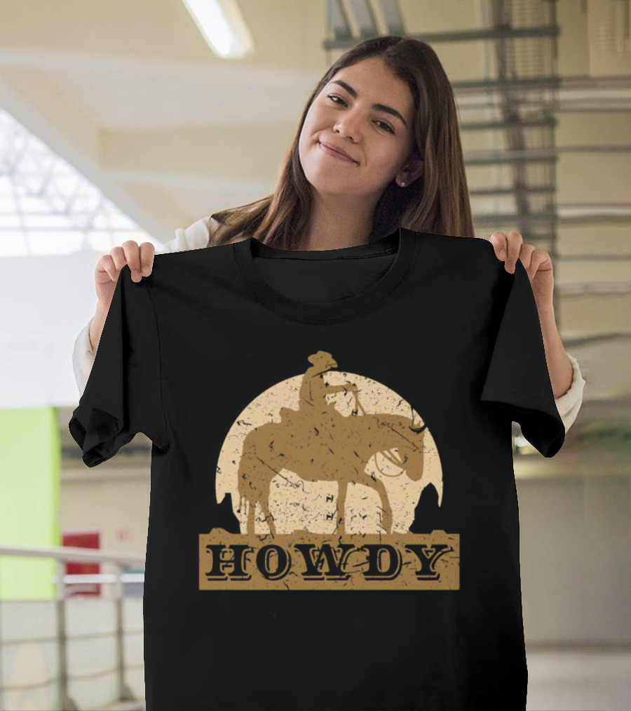 Howdy Cowboy Coolness T-Shirt