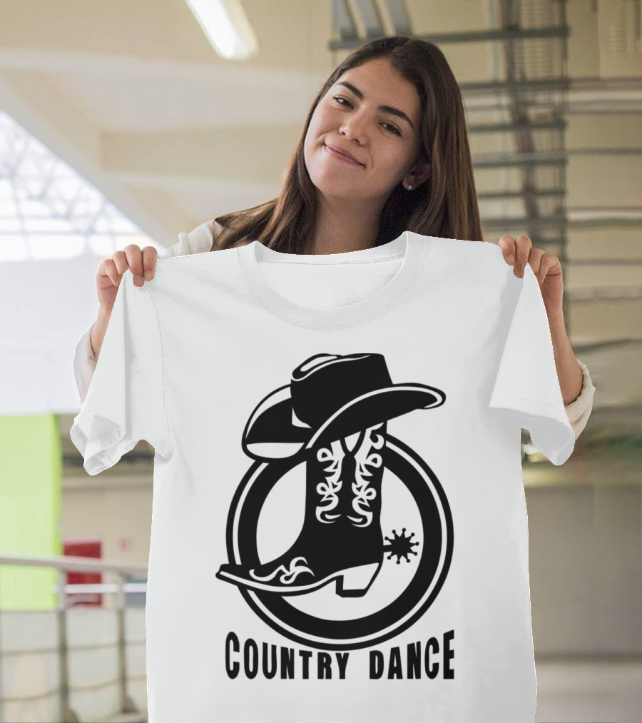 Cowboys Country Dance Boot Hat Iconic T-Shirt