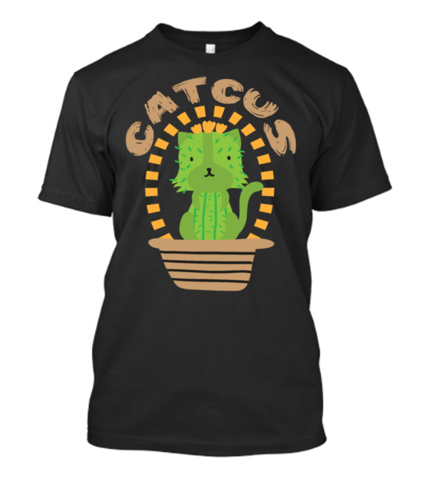 Catcus I Funny Kitten Cactus T-Shirt