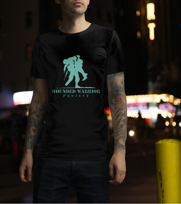 Wounded Warrior Project Men’s Logo Get Now T-Shirt