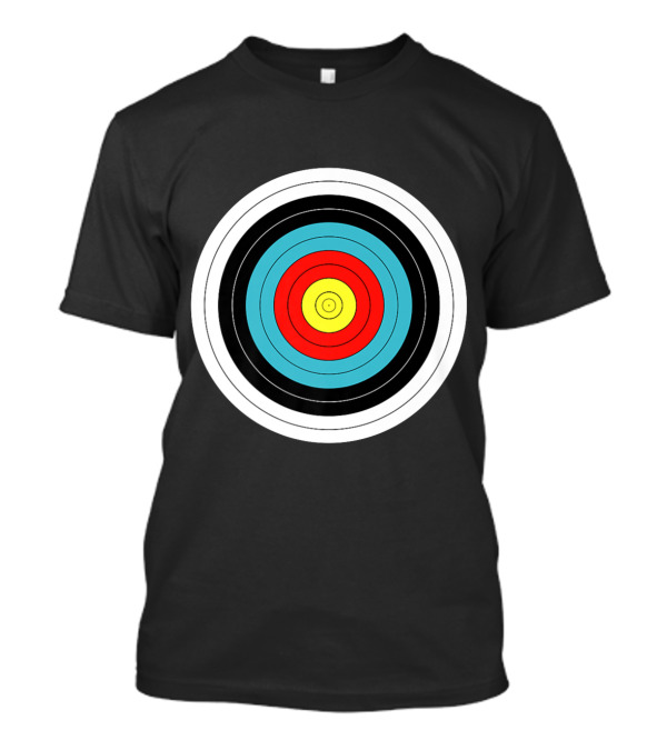 Archery Target Bullseye Cool Shooting Sports Novelty T-Shirt