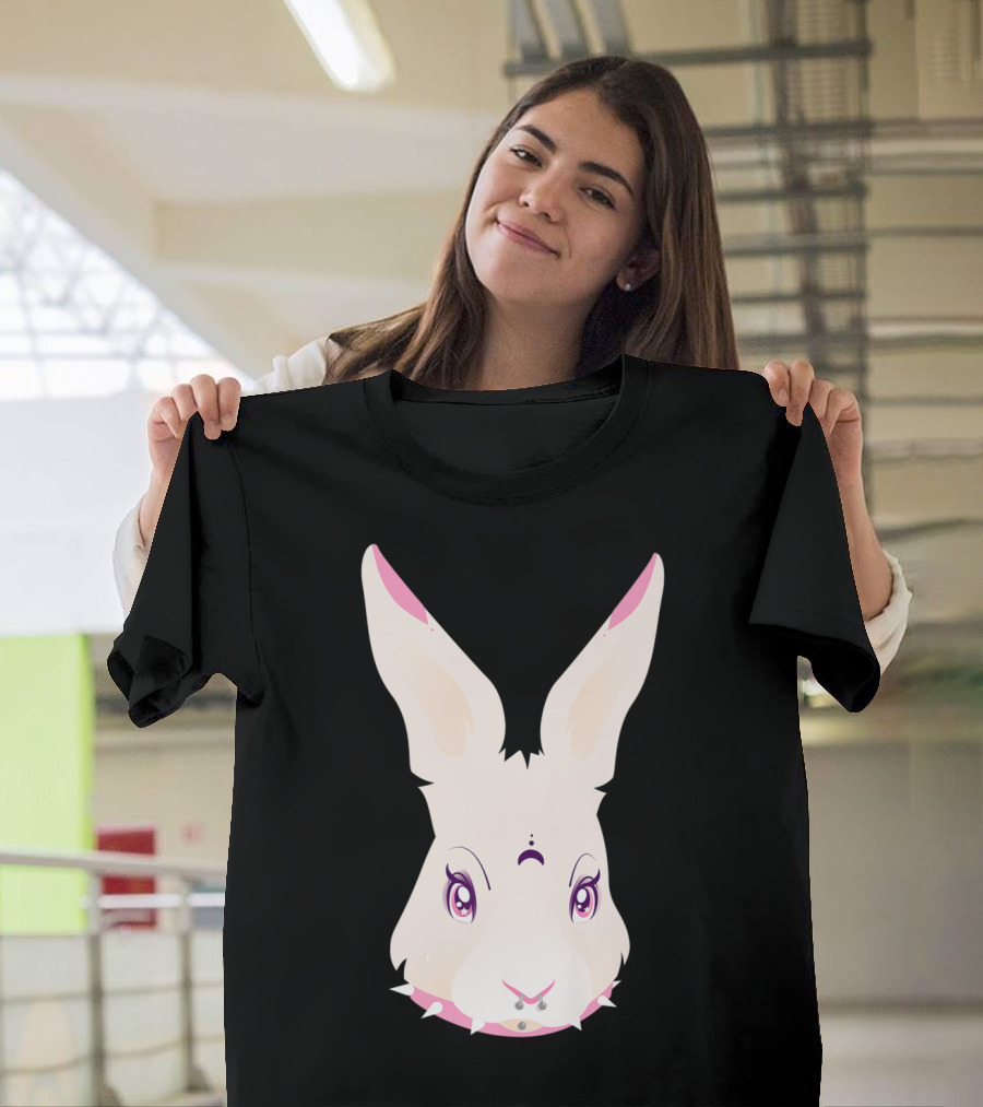 Pastel Goth Bunny Aesthetic with Kawaii Harajuku Style Elements T-Shirt