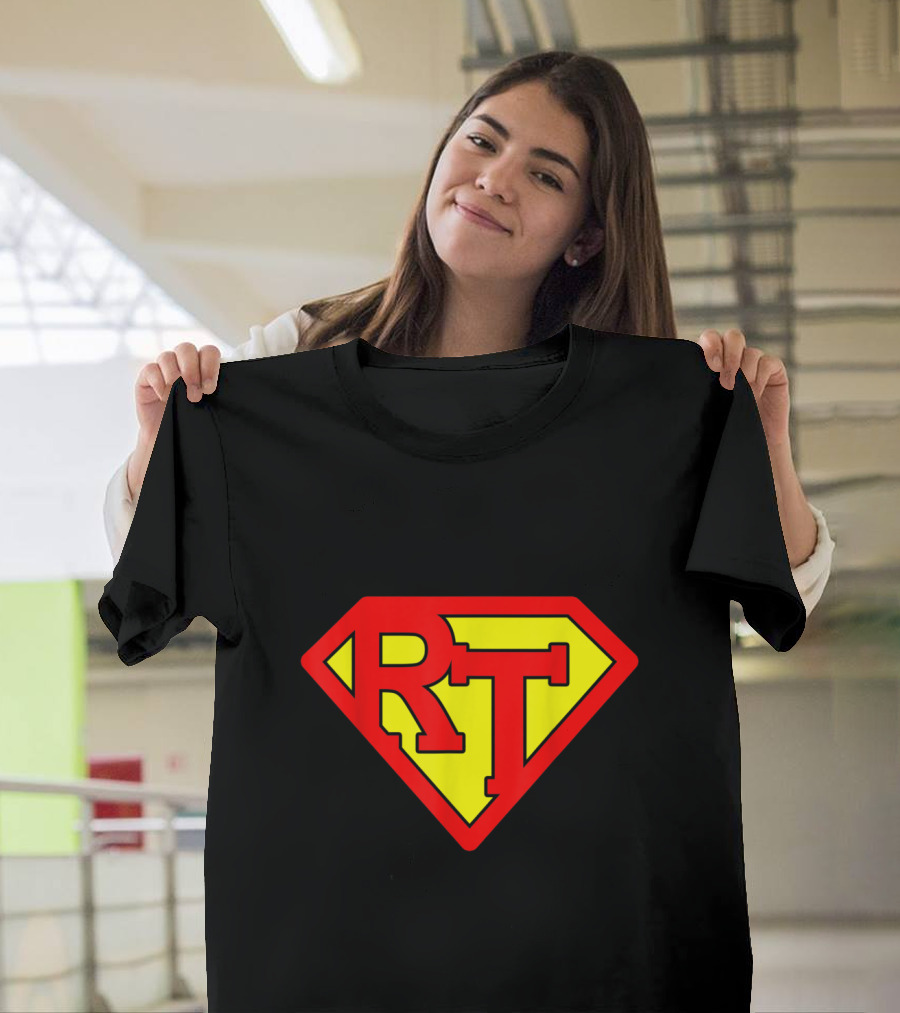 Super Respiratory Therapist RT Superman Emblem T-Shirt