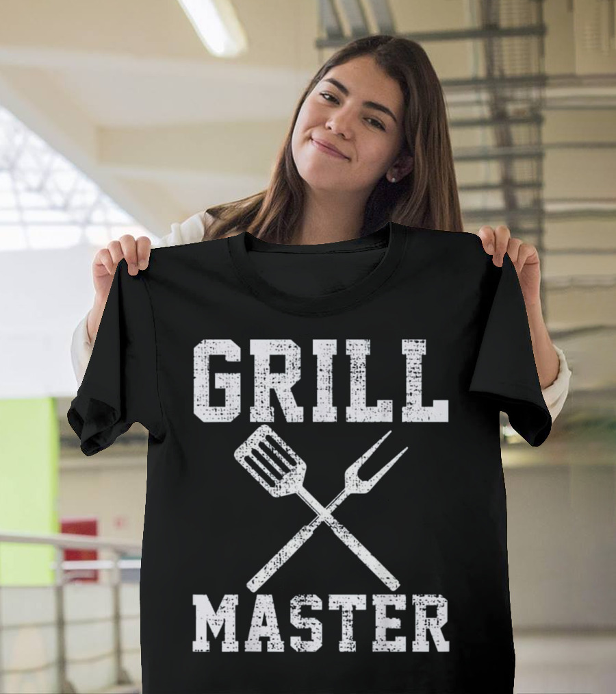 Grill Master BBQ Barbeque Grilling Grill Spatula Fork T-Shirt