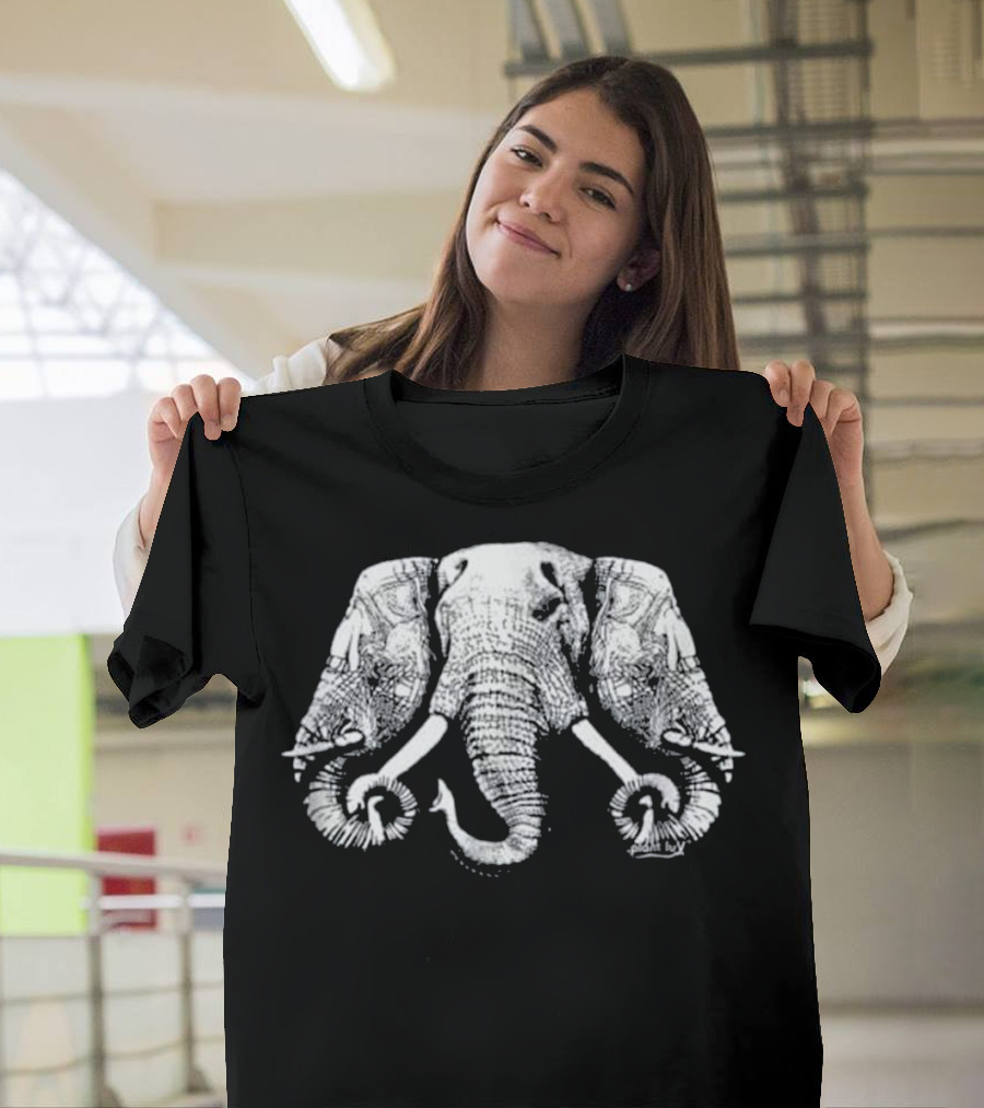 3 Headed Elephant Original King T-Shirt