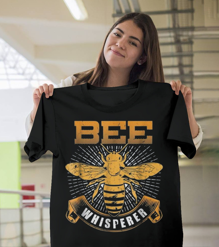 Bee Whisperer Honey Farmer Beekeeper Beekeepi T-Shirt