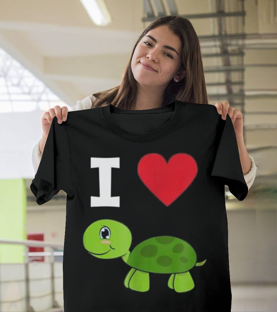 I Heart Love Turtle T-Shirt
