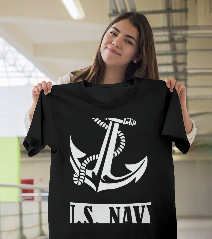 Proud Aunt U.S. Navy Anchor T-Shirt