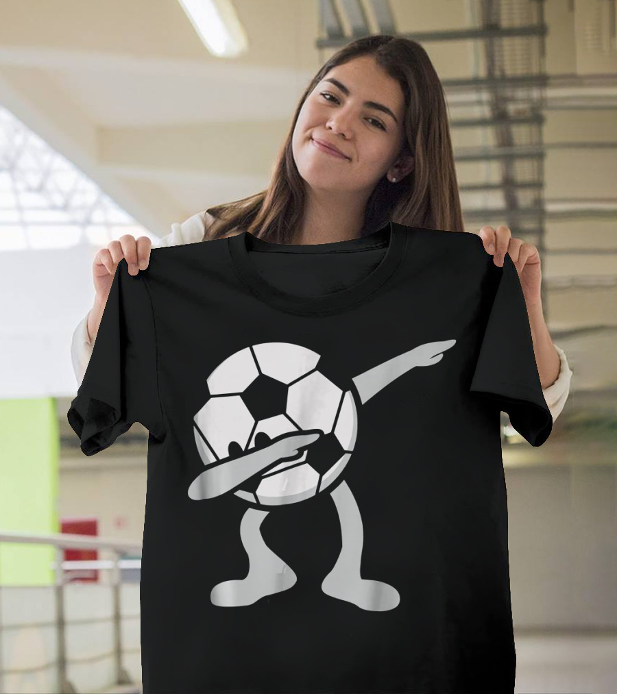 Funny Soccer Ball Dabbing Dance T-Shirt