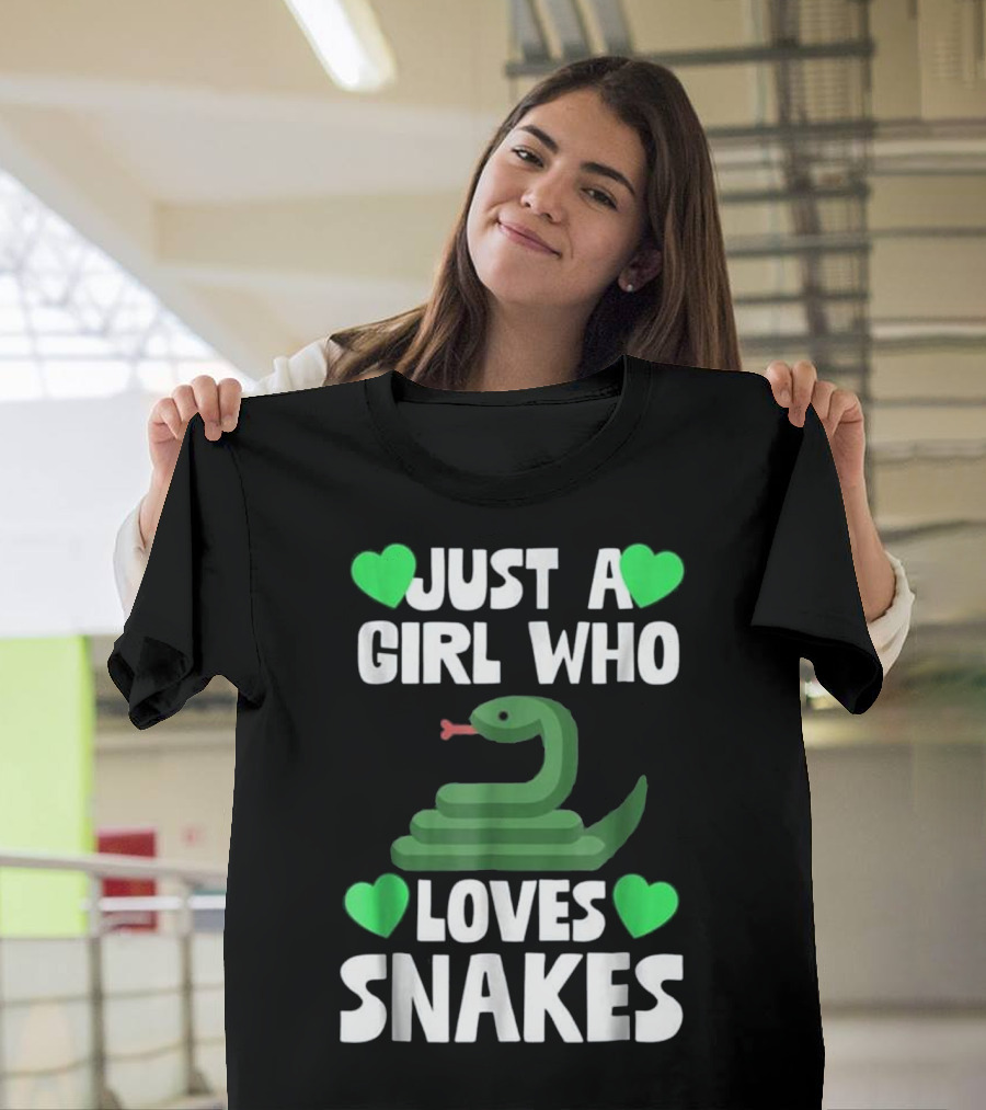 Just A Girl Who Loves Snakes T-Shirt