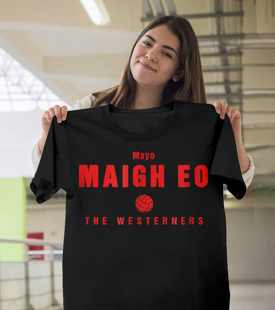 Mayo Maigh Eo The Westerners Gaelic Football Vintage T-Shirt