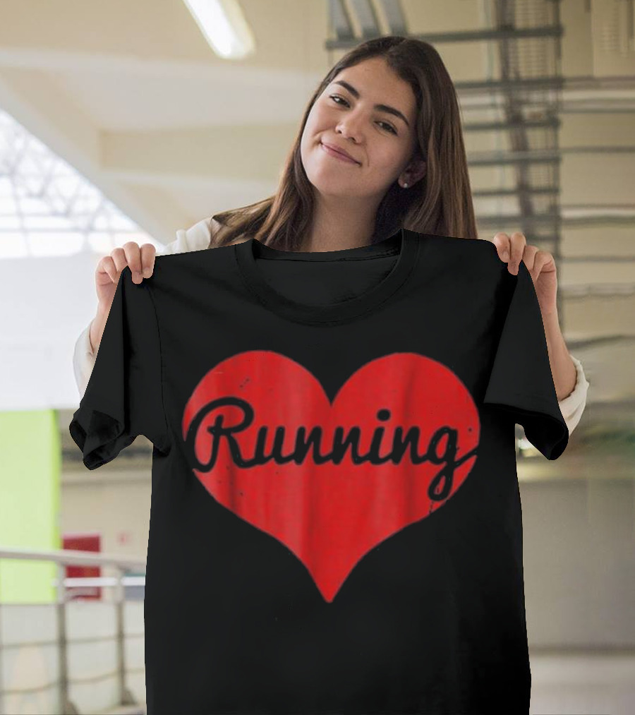 Running Heart Love T-Shirt
