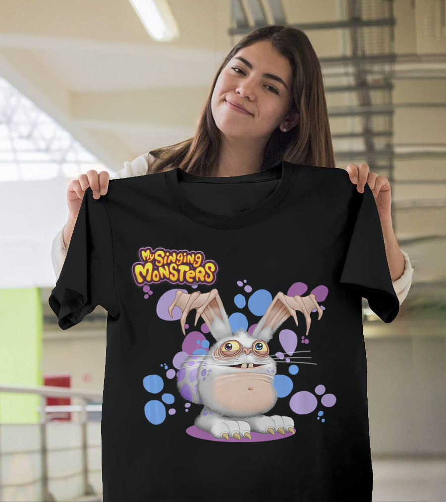 My Singing Monsters Blabbit with Colorful Bubbles T-Shirt