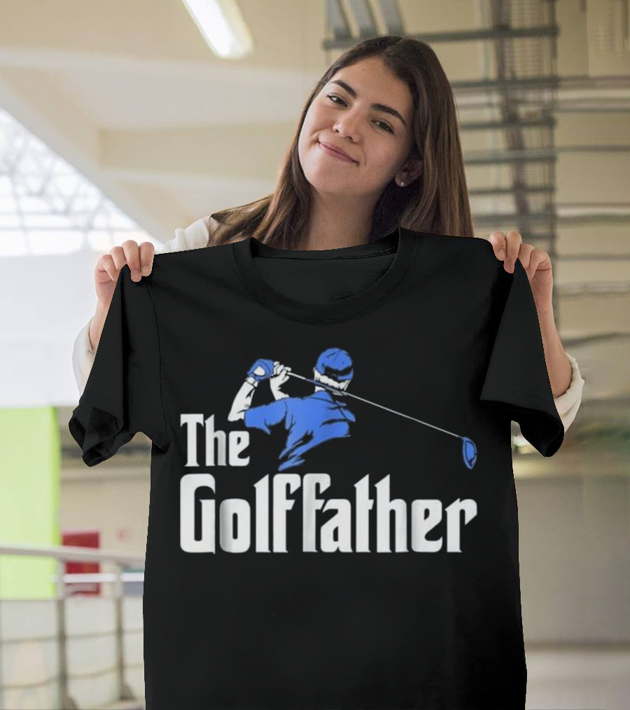The Golf Father Funny Golf Vintage Swing T-Shirt