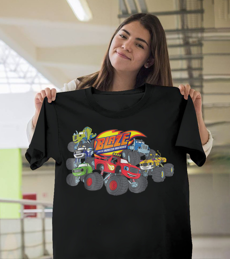 Blaze and the Monster Machines Group Adventure T-Shirt