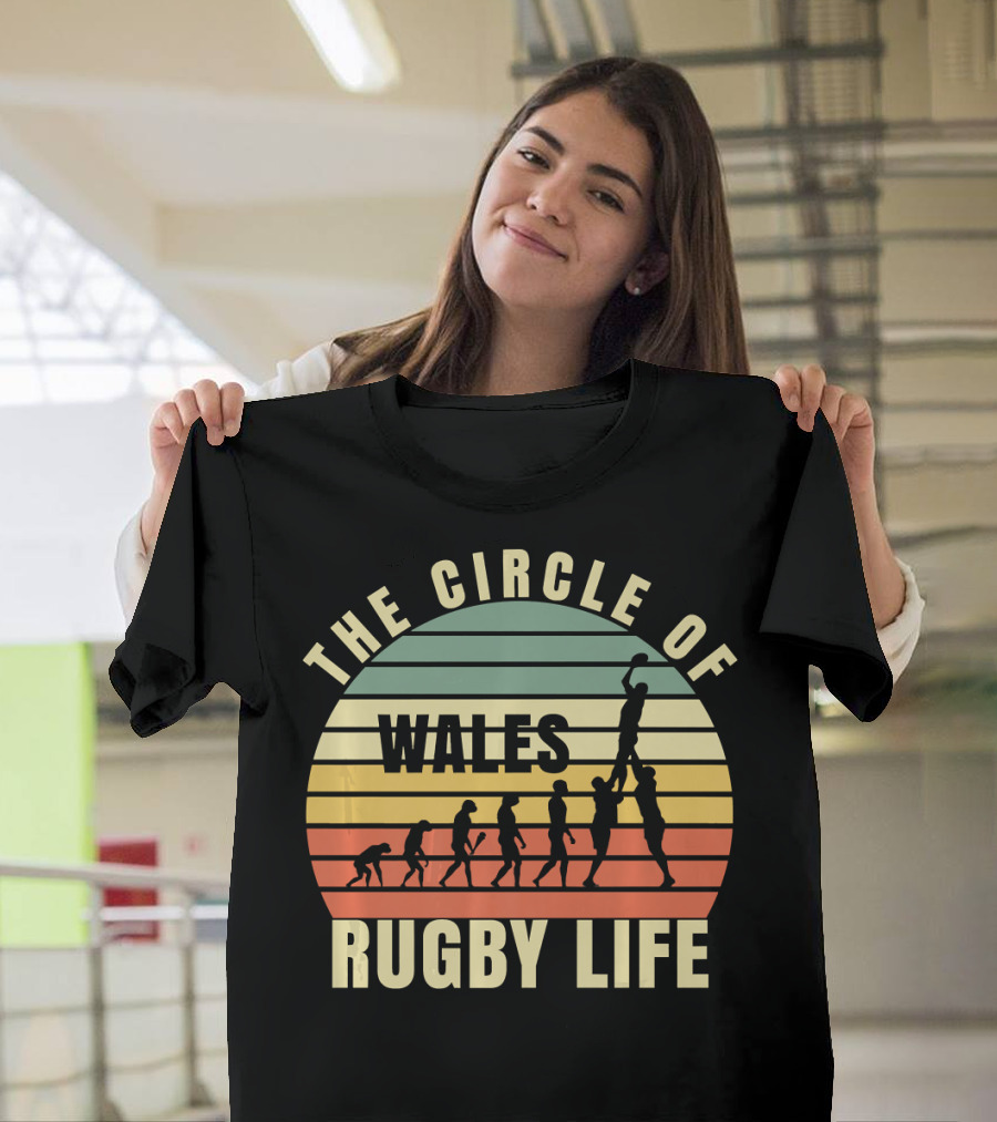The Circle of Wales Rugby Life Vintage T-Shirt
