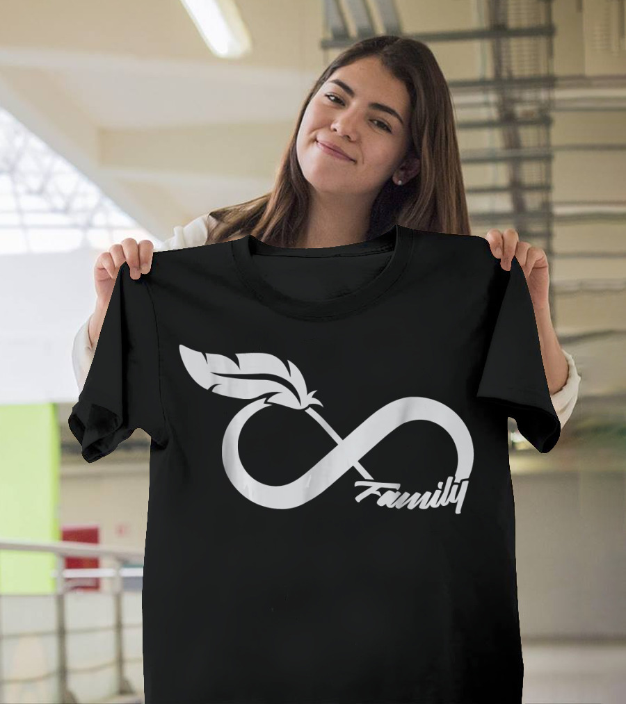 Family Infinite Feather T-Shirt