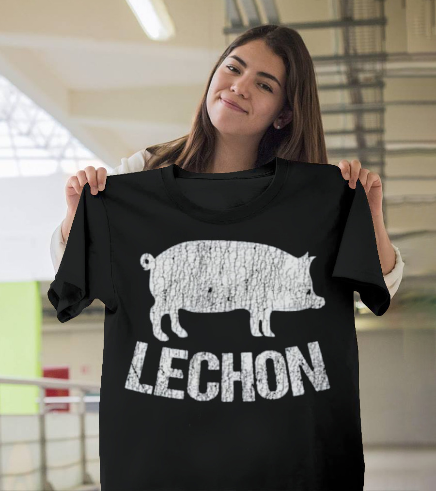 Lechon Pig Filipino Food Pride Phillipines Fun T-Shirt
