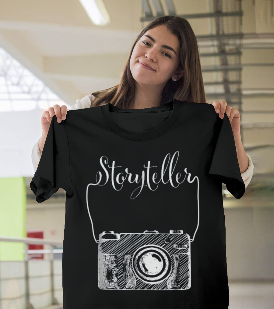 Storyteller Cute Photographer Photography Camera T-Shirt