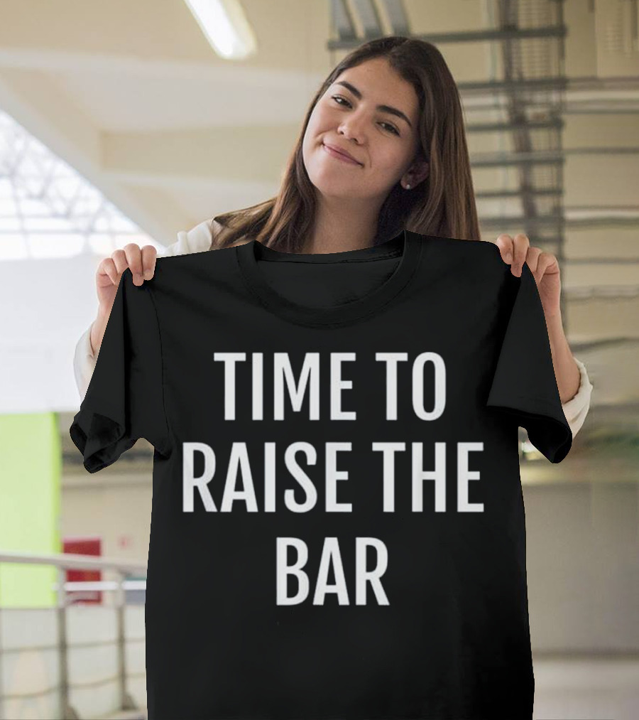 Time to Raise the Bar High Jump Track and Field T-Shirt