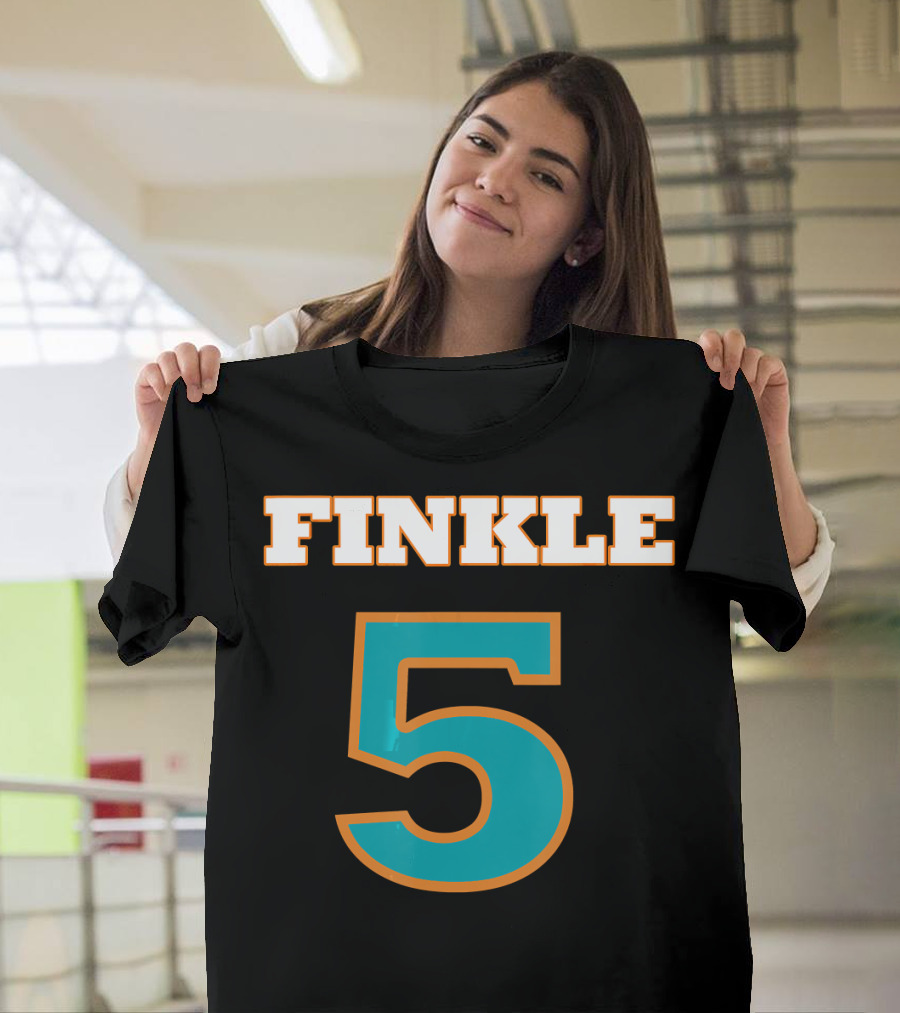 Finkle 5 Retro Sports Tribute Miami Colors T-Shirt