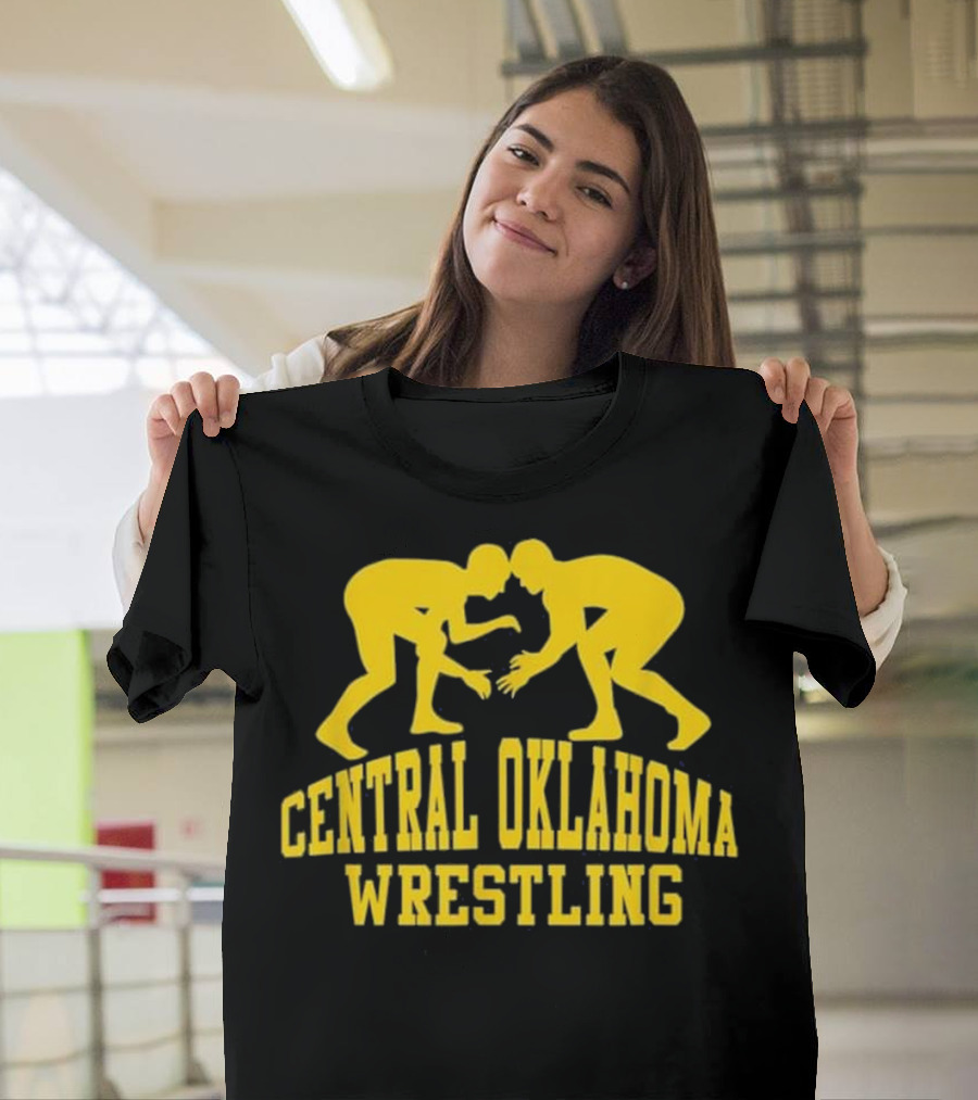 Central Oklahoma Wrestling Team Logo Iconic T-Shirt