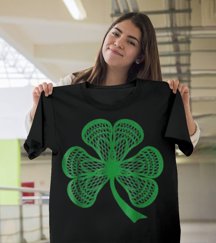 Shamrock Lacrosse T Lucky Shamrock T-Shirt