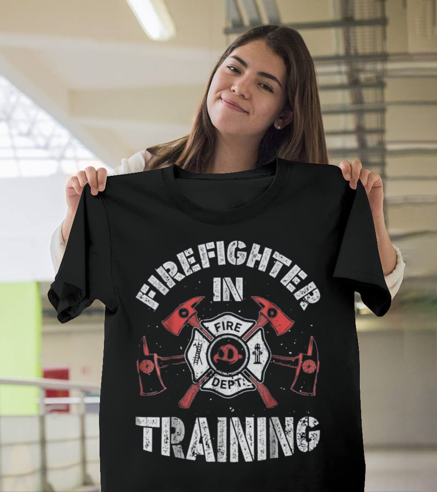 FIRE DEPT FIRE FIGHTER IN TRAINING KID T-Shirt
