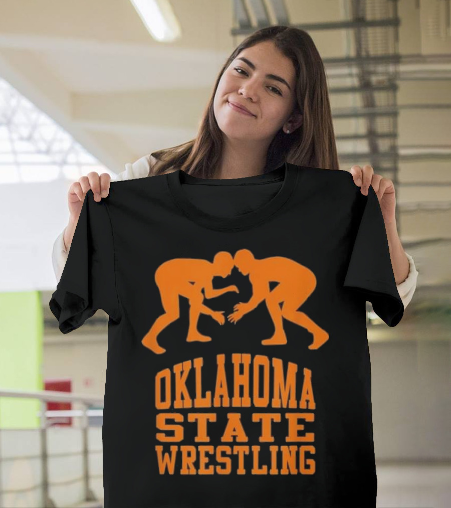 Oklahoma State Wrestling Dual Grapplers T-Shirt